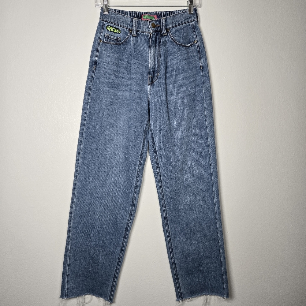 Empyre Tori 90s Medium Wash Denim Skate Jeans